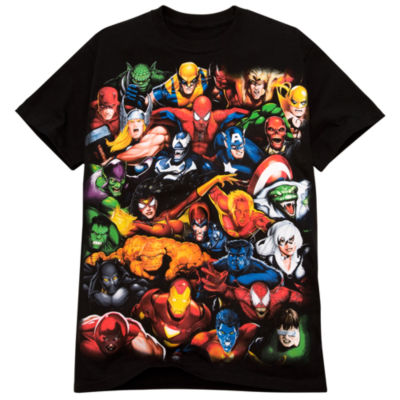 marvel superhero shirts