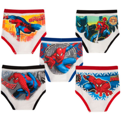 Spider-Man Underwear Set for Boys -- 5-Pack