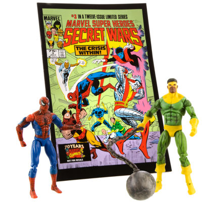 Marvel Universe Comic Pack: Spider-Man and Thunderball Action Figure Set
