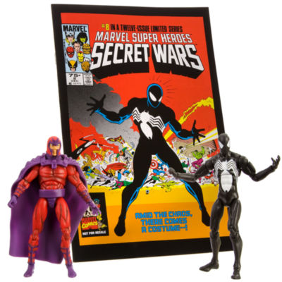 Marvel Universe Comic Pack: Spider-Man and Magneto Action Figure Set