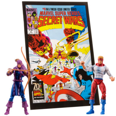 Marvel Universe Comic Pack: Hawkeye and Piledriver Action Figure Set