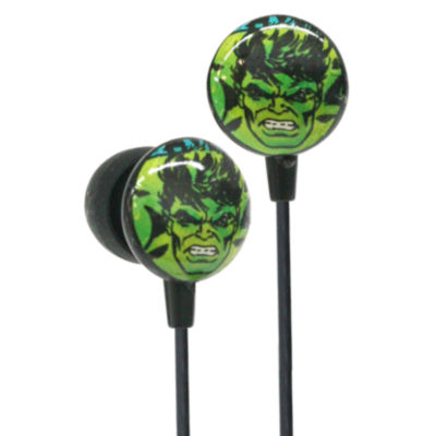 Earbud Style Marvel Comics Hulk Headphones