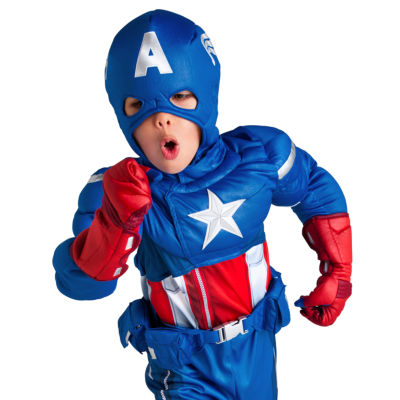 The Avengers Deluxe Captain America Costume for Boys