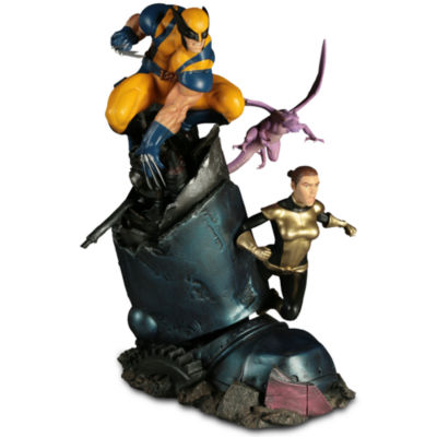 Limited Edition X-Men Vs. The Sentinel Diorama #3: Wolverine and Shadowcat -- 14 1/2'' H