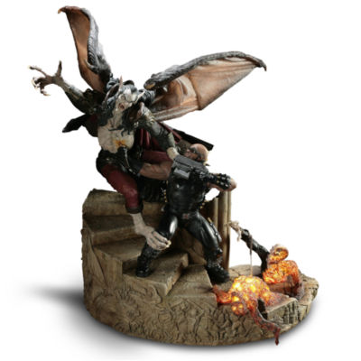 Limited Edition Blade Vs. Dracula Diorama -- 17'' H