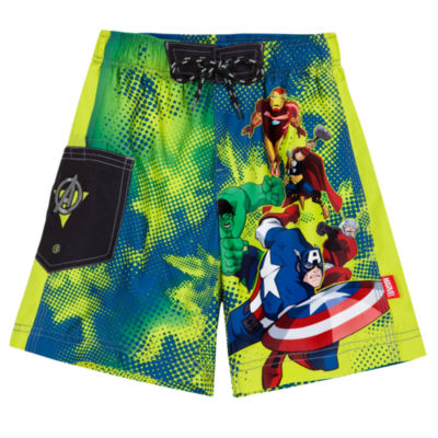 The Avengers Swim Trunks for Boys