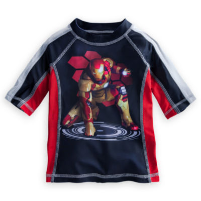Iron Man 3 Rash Guard for Boys