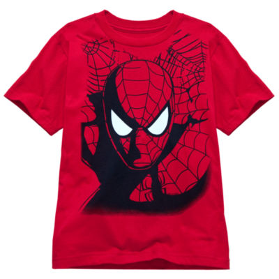 Organic Cotton Masked Spider-Man Tee for Boys