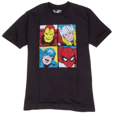 Marvel Universe Portrait Tee by Mighty Fine for Adults