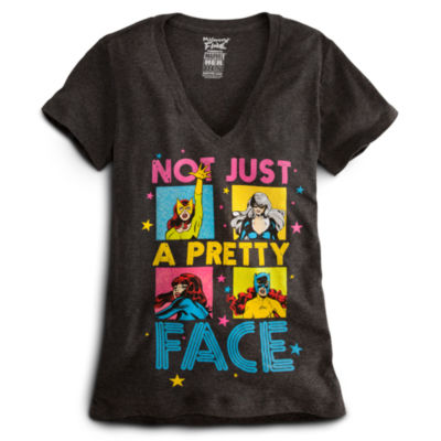 Marvel Heroines Tee for Women by Mighty Fine