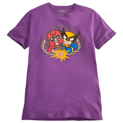 Magneto and Wolverine Tee for Men by Tokidoki