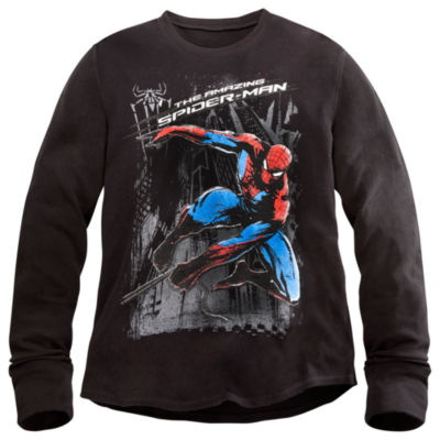 Long Sleeve Thermal The Amazing Spider-Man Tee for Men