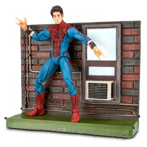 Marvel Select The Amazing Spider-Man: Unmasked Spider-Man Action Figure -- 7 H