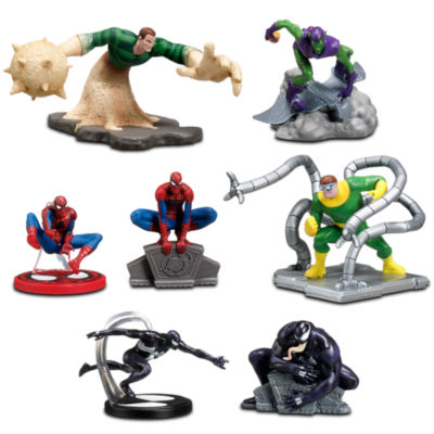 Spider-Man Figure Play Set -- 7-Pc.