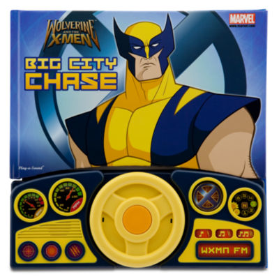 Wolverine and the X-Men Big City Chase Play-a-Sound Book