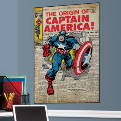 The Origin of Captain America Wall Graphic