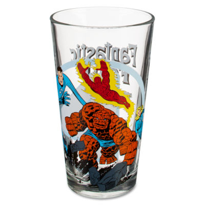 Glass Fantastic Four Tumbler