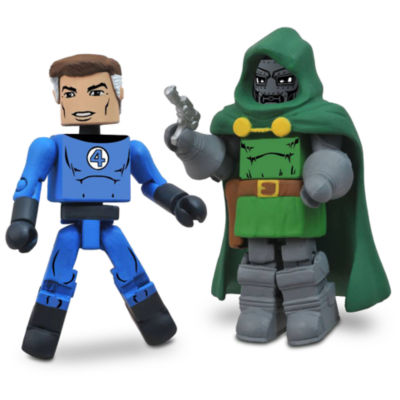 Marvel MiniMates Best of Series - 2-Pack - Mr. Fantastic & Dr. Doom