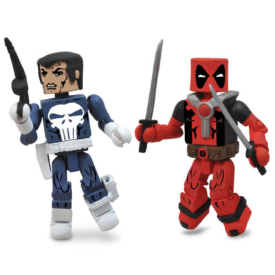 Marvel MiniMates Best of Series - 2-Pack - Punisher & Deadpool