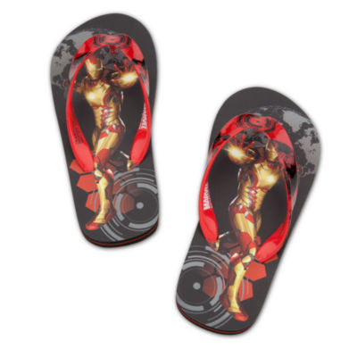 Iron Man 3 Flip Flops for Boys