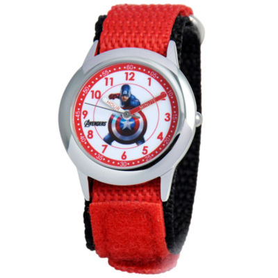 Time Teacher Captain America Watch for Kids