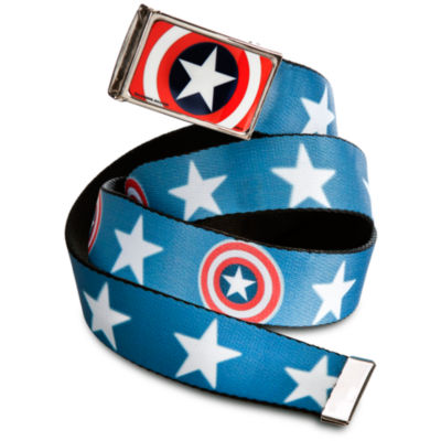Captain America Belt with Buckle